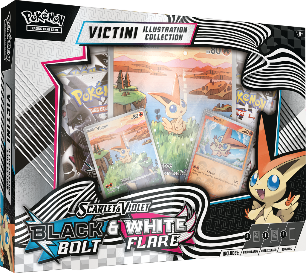 Black Bolt & White Flare Victini Box