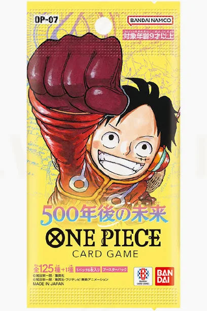 One Piece Card Game – OP07 Booster Pack (Japanese) | 500 Years in the Future | TCG Expansion