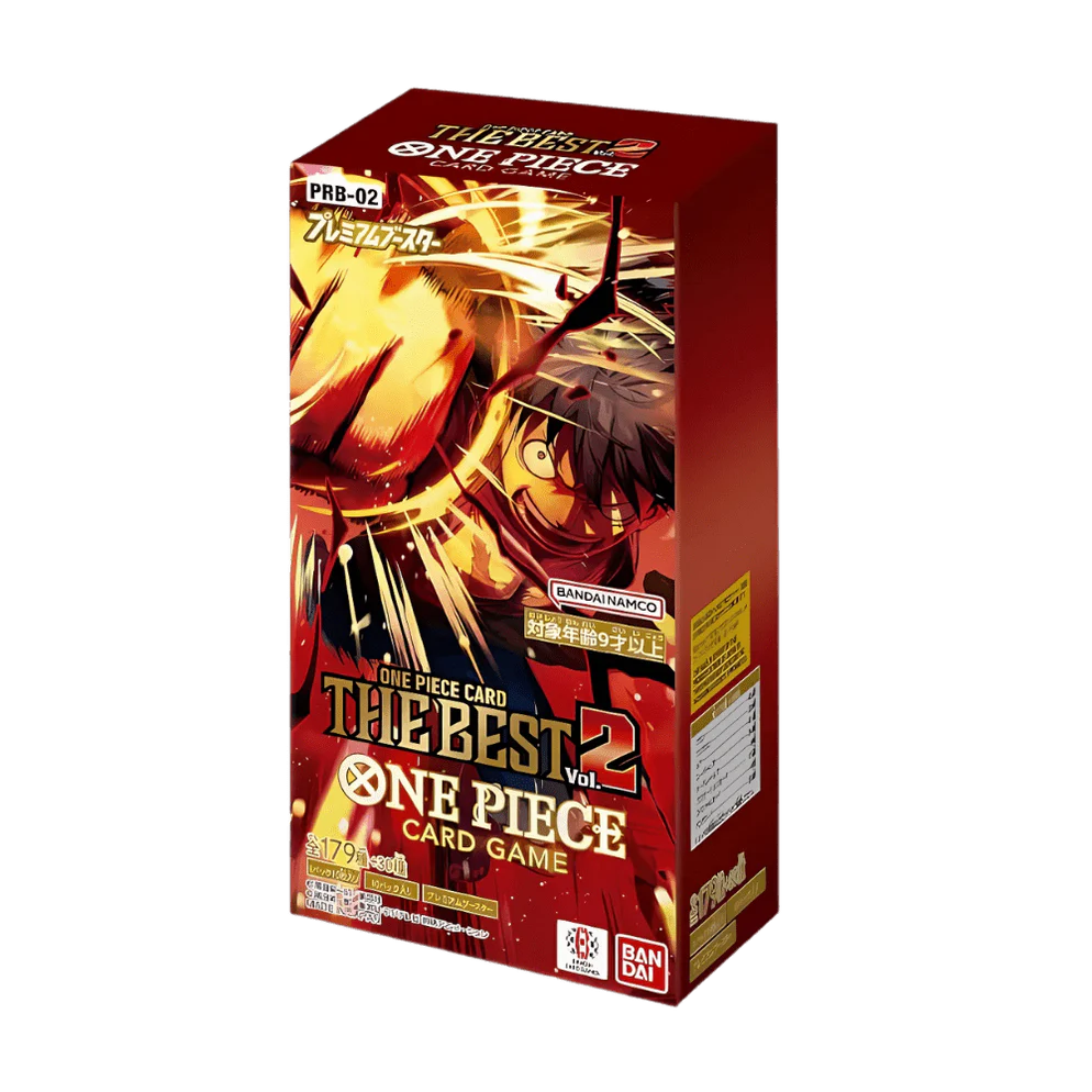 One Piece The Best PRB-02 Japanese Booster Box