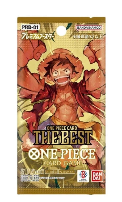 One Piece The Best PRB-01 Japanese Booster Pack