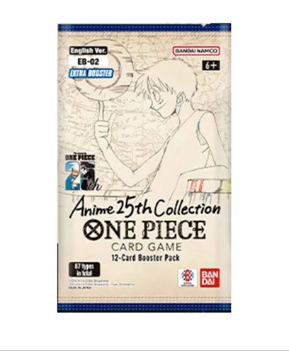 One Piece Extra Booster Anime 25th Collection EB-02 Japanese Booster Pack