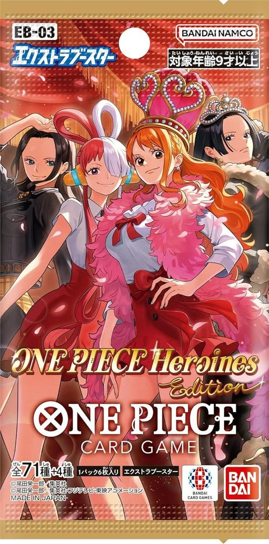 One Piece Heroines Edition EB-03 Japanese Booster Pack