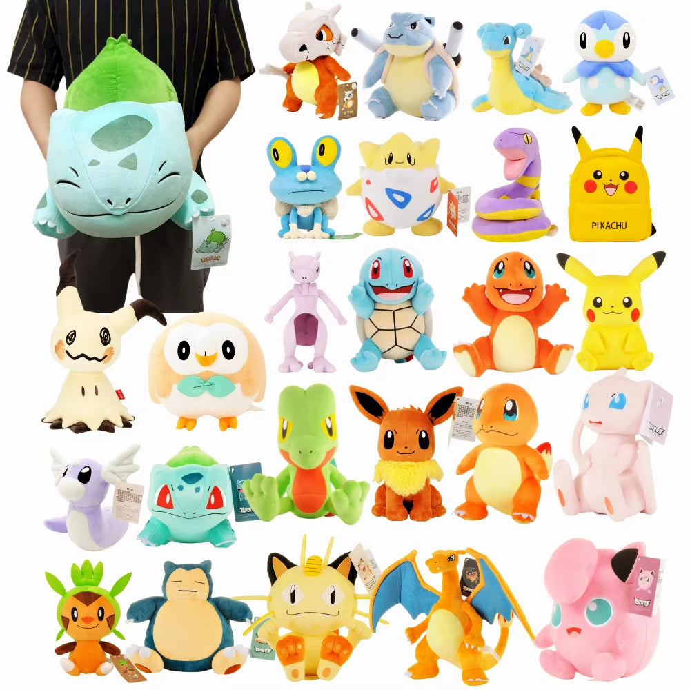 Catch 'Em All with Our Adorable 47 Styles Anime Pokemon Plush Toys – Perfect Gifts for Kids! 🐾✨