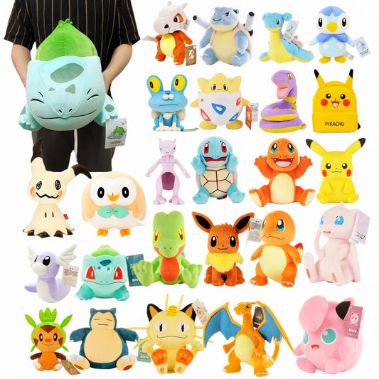 Catch 'Em All with Our Adorable 47 Styles Anime Pokemon Plush Toys – Perfect Gifts for Kids! 🐾✨