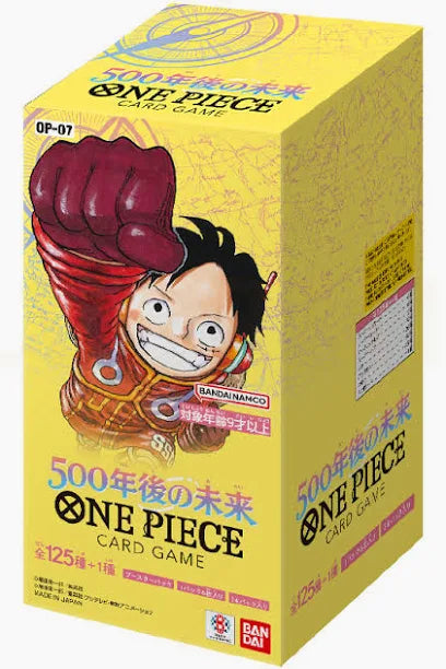 One Piece Card Game – OP07 Booster Box (Japanese) | 500 Years in the Future | TCG Expansion
