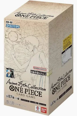One Piece Extra Booster Anime 25th Collection EB-02 Japanese Booster Box