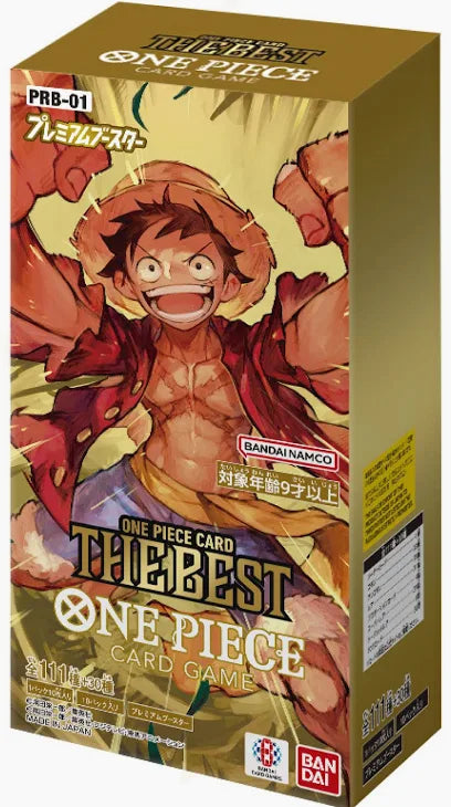 One Piece The Best PRB-01 Japanese Booster Box