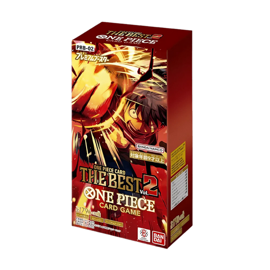 One Piece The Best PRB-02 Japanese Booster Box