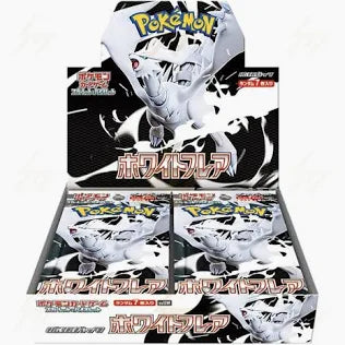 White Flare Booster Box (Japanese Pokémon TCG) – 30 Packs – Japanese Exclusive Set